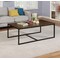 Alaterre Furniture Arcadia Acacia Wood 54" Coffee Table, Antiqued Mocha ANAR1175A - alternate 7
